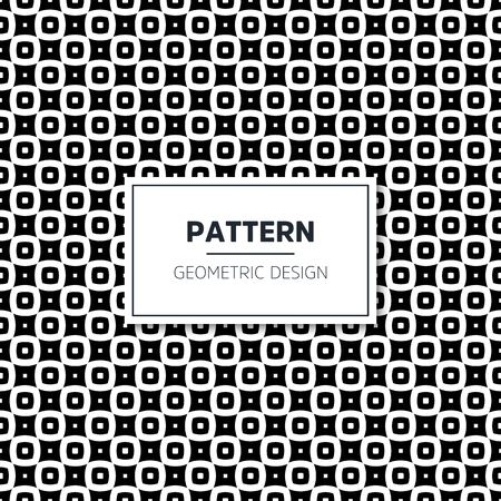 Seamless geometric black and white pattern hand drawのイラスト素材