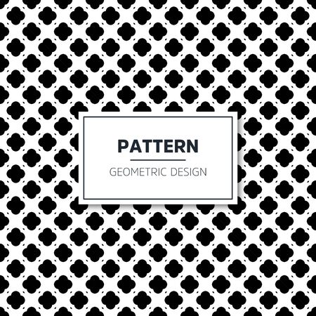 Seamless geometric pattern in op art design. Vector art.のイラスト素材