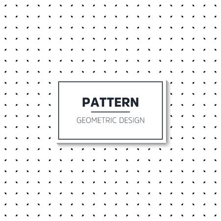 Seamless geometric pattern in op art design. Vector art.のイラスト素材