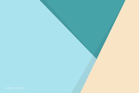 abstract background consisting of triangles colorful flatのイラスト素材