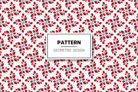 floral seamless pattern with blooming flowersのイラスト素材