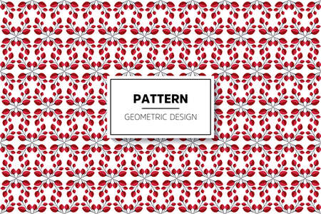 floral seamless pattern with blooming flowersのイラスト素材