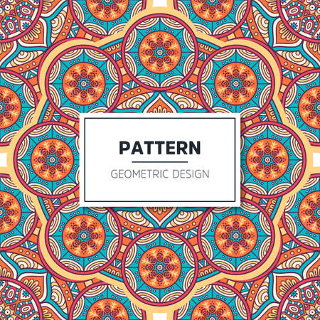 luxury ornamental mandala design backgroundのイラスト素材