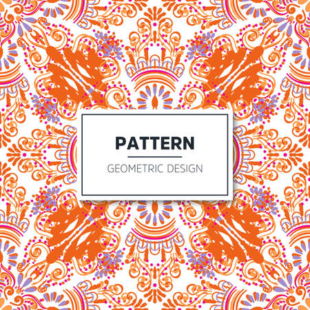 luxury ornamental mandala design backgroundのイラスト素材