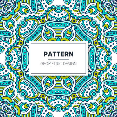 luxury ornamental mandala design backgroundのイラスト素材