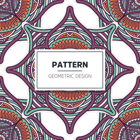 luxury ornamental mandala design backgroundのイラスト素材