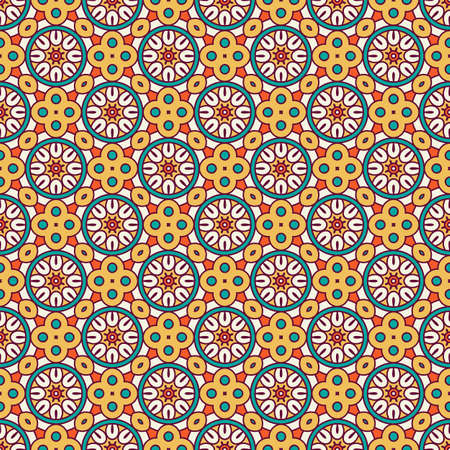 luxury ornamental mandala design backgroundのイラスト素材