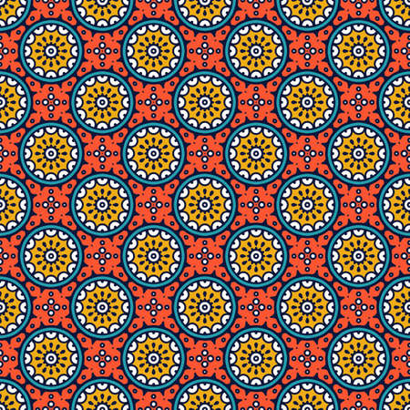 luxury ornamental mandala design backgroundのイラスト素材