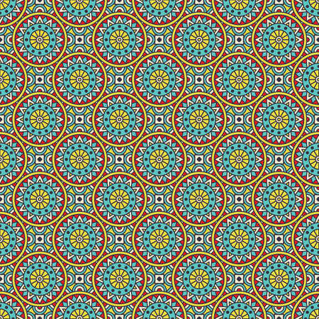 luxury ornamental mandala design backgroundのイラスト素材