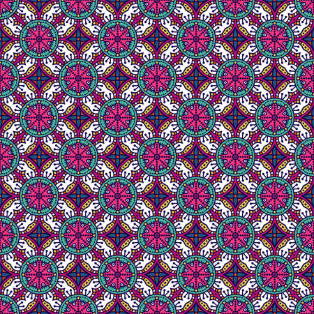 luxury ornamental mandala design backgroundのイラスト素材