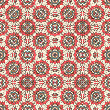 luxury ornamental mandala design backgroundのイラスト素材