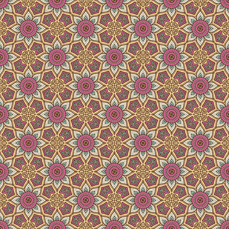 luxury ornamental mandala design backgroundの写真素材