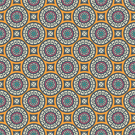 luxury ornamental mandala design backgroundのイラスト素材