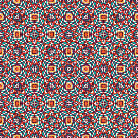luxury ornamental mandala design backgroundのイラスト素材
