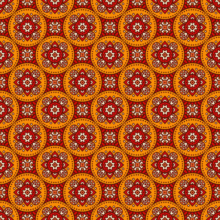 luxury ornamental mandala design backgroundのイラスト素材
