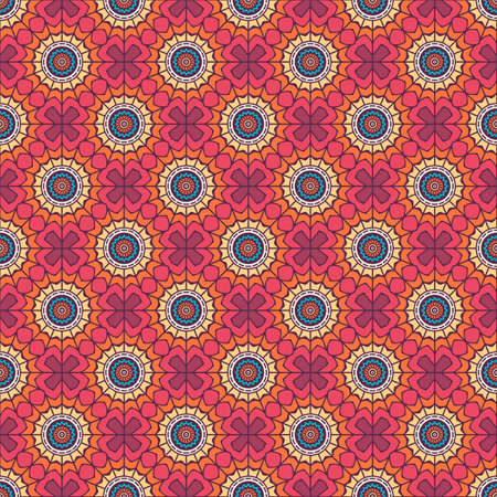 luxury ornamental mandala design backgroundのイラスト素材