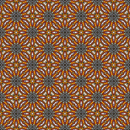 luxury ornamental mandala design backgroundのイラスト素材