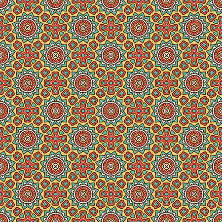 luxury ornamental mandala design backgroundのイラスト素材