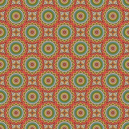 luxury ornamental mandala design backgroundのイラスト素材