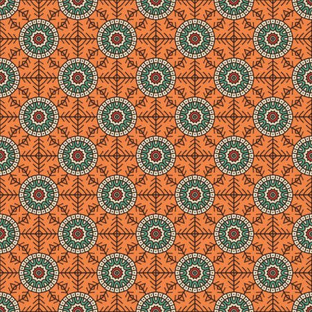 luxury ornamental mandala design backgroundのイラスト素材