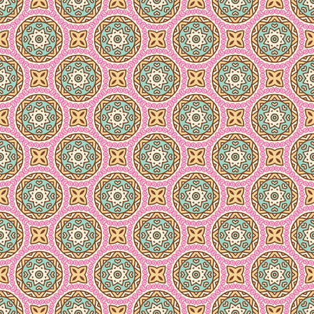 luxury ornamental mandala design backgroundのイラスト素材