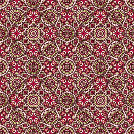 luxury ornamental mandala design backgroundのイラスト素材