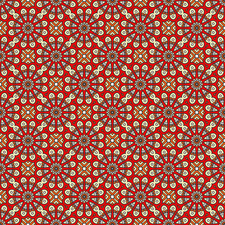 luxury ornamental mandala design backgroundのイラスト素材