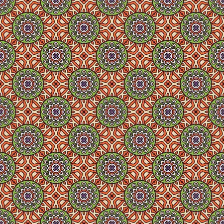 luxury ornamental mandala design backgroundのイラスト素材