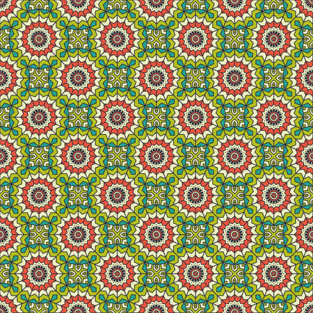luxury ornamental mandala design backgroundのイラスト素材