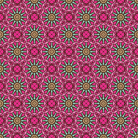 luxury ornamental mandala design backgroundのイラスト素材