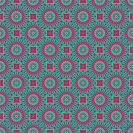 luxury ornamental mandala design backgroundのイラスト素材