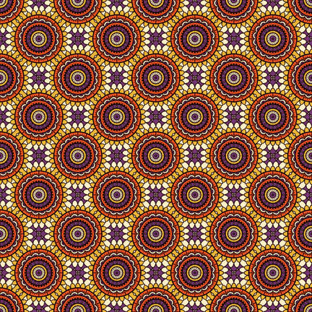 luxury ornamental mandala design backgroundのイラスト素材