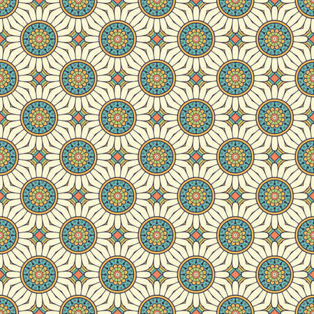 luxury ornamental mandala design backgroundのイラスト素材