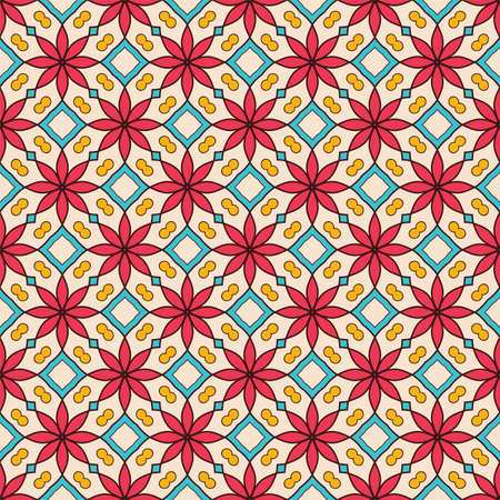 luxury ornamental mandala design backgroundのイラスト素材