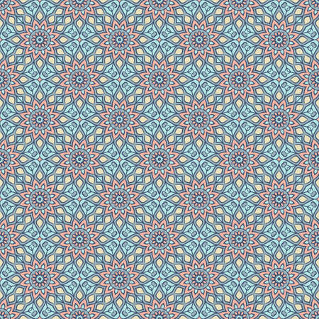luxury ornamental mandala design backgroundのイラスト素材