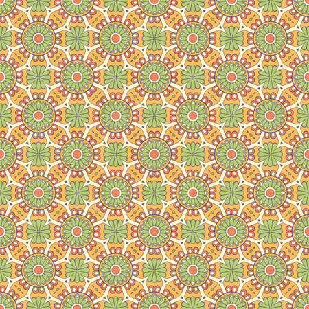 luxury ornamental mandala design backgroundのイラスト素材