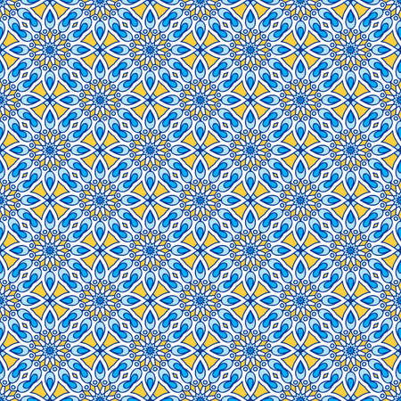 luxury ornamental mandala design backgroundのイラスト素材