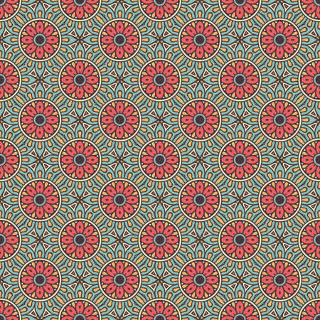 luxury ornamental mandala design backgroundのイラスト素材