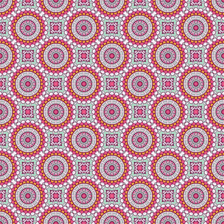 luxury ornamental mandala design backgroundのイラスト素材
