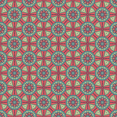 luxury ornamental mandala design backgroundのイラスト素材