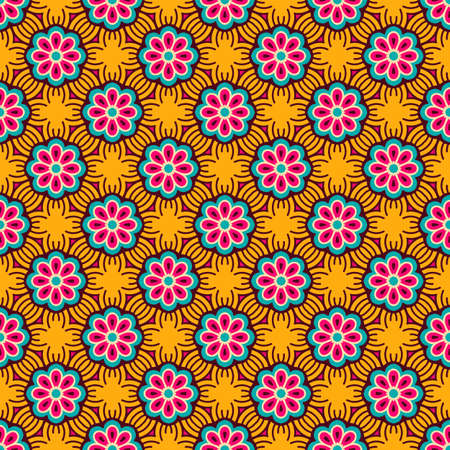 luxury ornamental mandala design backgroundのイラスト素材