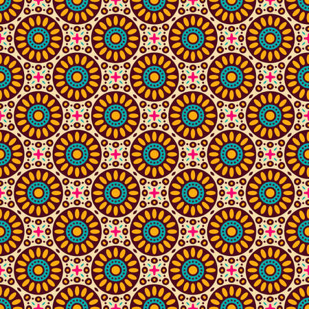 luxury ornamental mandala design backgroundのイラスト素材