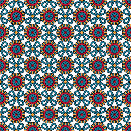 luxury ornamental mandala design backgroundのイラスト素材