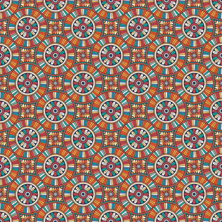 luxury ornamental mandala design backgroundのイラスト素材