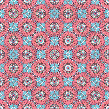luxury ornamental mandala design backgroundのイラスト素材