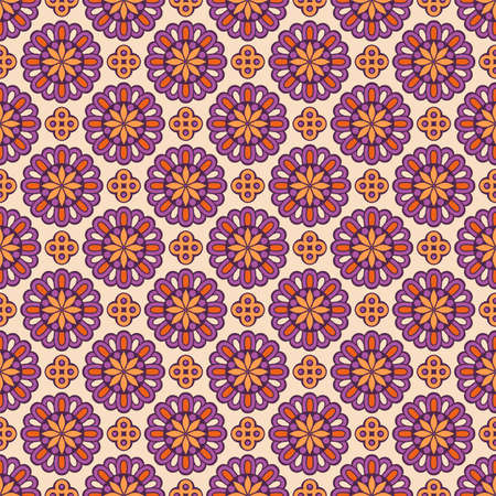 luxury ornamental mandala design backgroundのイラスト素材