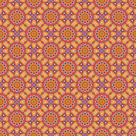 luxury ornamental mandala design backgroundのイラスト素材