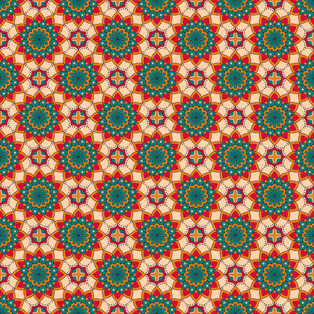 luxury ornamental mandala design backgroundのイラスト素材
