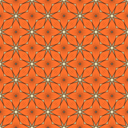 luxury ornamental mandala design backgroundのイラスト素材
