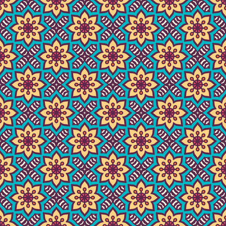luxury ornamental mandala design backgroundのイラスト素材